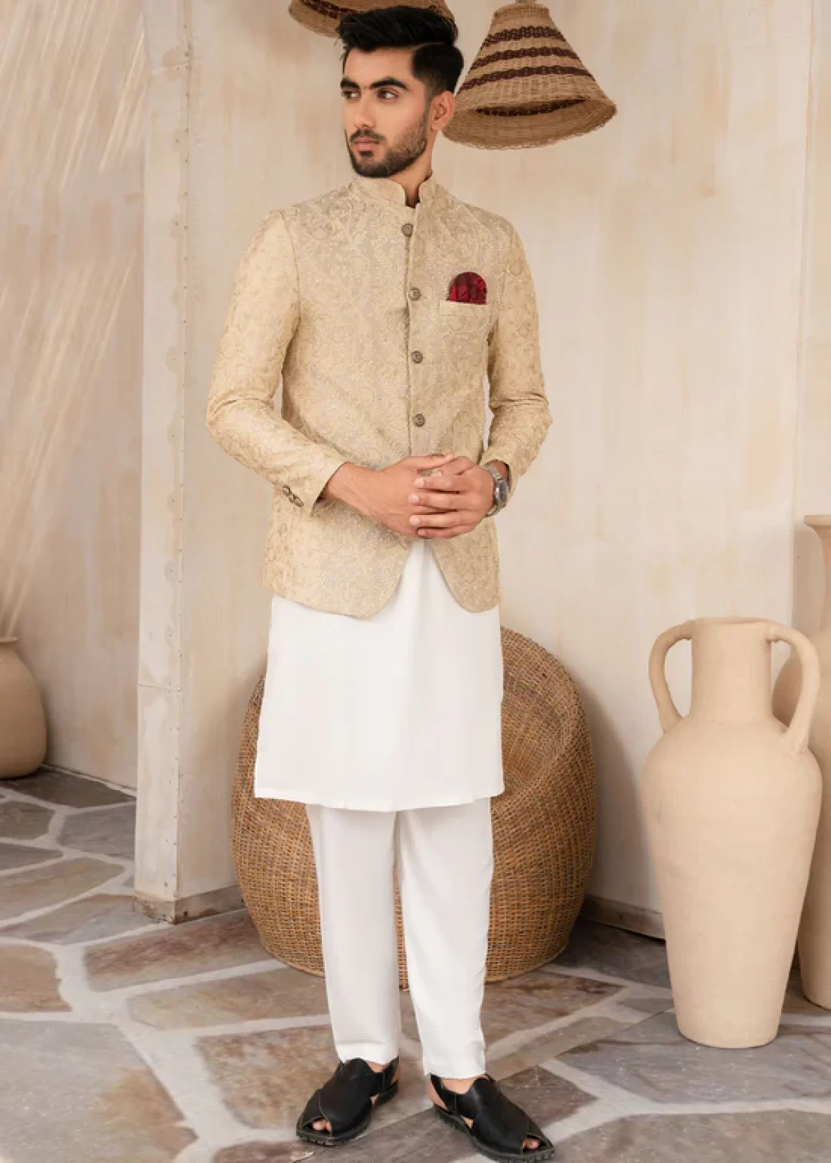 Fawn prince coat Parcha fabrics