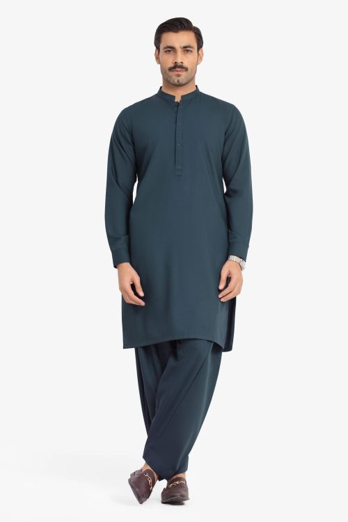 Forest Green shalwar kameez