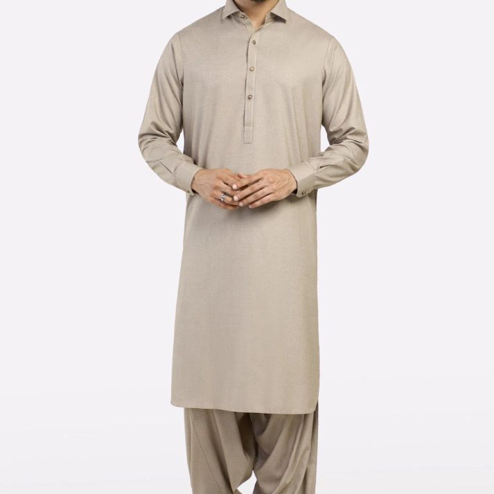 Ivory kameez for winters