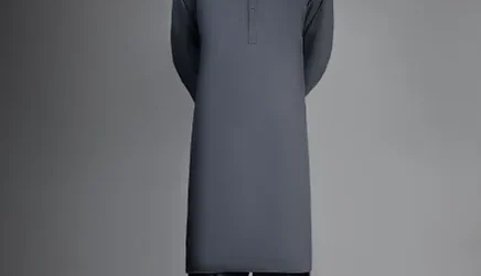 Charcoal shalwar kameez