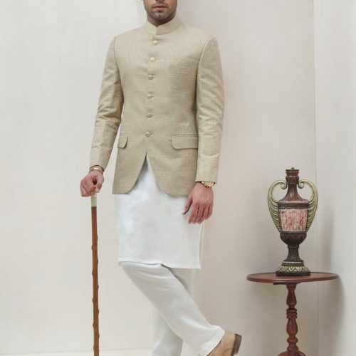 Skin Embroidered  Prince coat