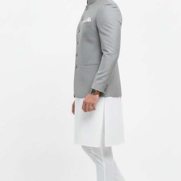 Silver Grey Prince Coat