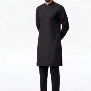 The Midnight Classic | Stitched Black Suit