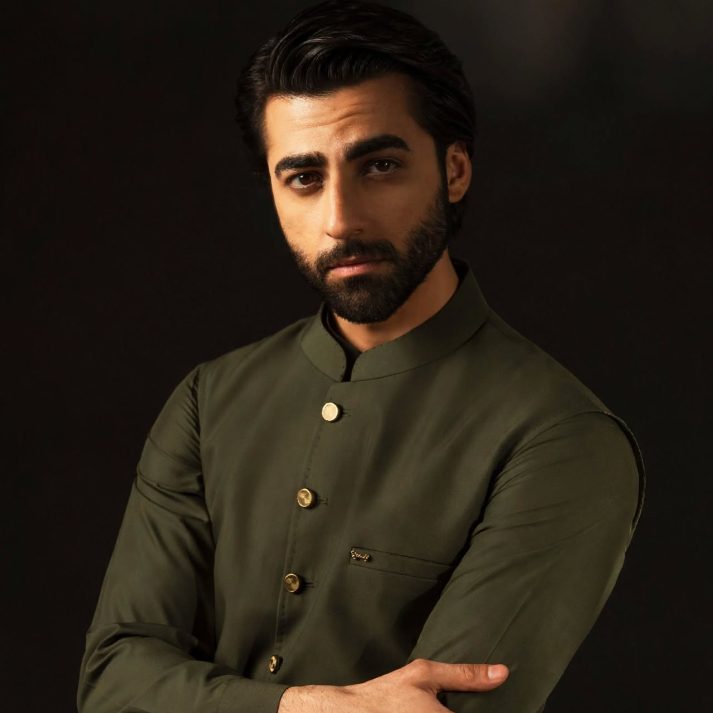 Olive Green Waistcoat Suit